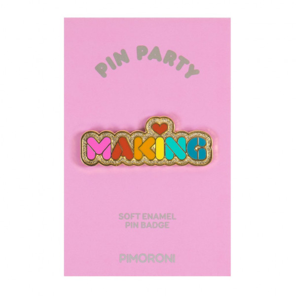 Pimoroni MAKING – Pimoroni Pin Party Enamel Pin Badge