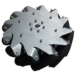 254mm (10inch) Steel Body Mecanum Wheel Left/ Bearing Rollers