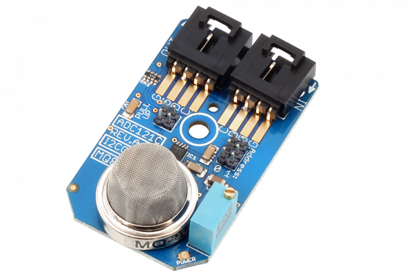 MQ-8 Hydrogen Gas Sensor ADC121C 12-Bit ADC I2C Mini Module