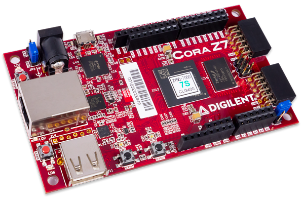Cora Z7-10:Zynq-7000 Single Core and Dual Core Options for ARM/FPGA SoC Development