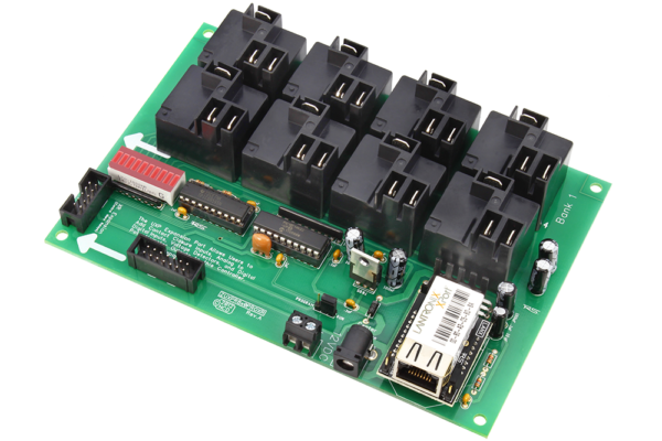 Industrial High-Power Relay Controller 8-Channel + UXP Expansion Port
