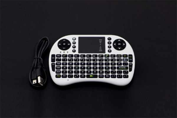 Wireless Keyboard with Touchpad for Raspberry Pi