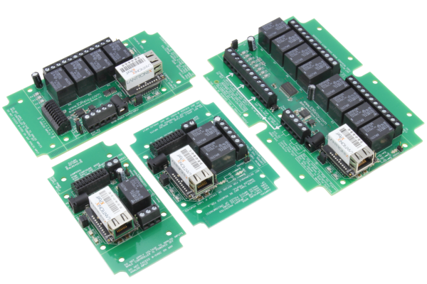 Ethernet Relay with 5 or 10 Amp Relays