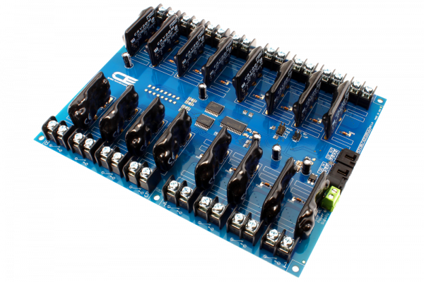 16-Channel Solid State Relay Controller with I2C Interface