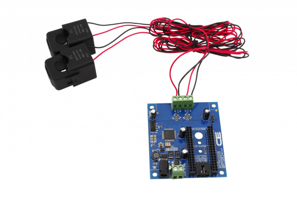 2-Channel Off-Board 98% Accuracy AC Current Monitor with IoT Interface