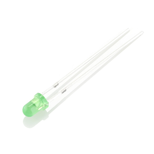 LED - Diffused - 3mm - Green(pack of 5)