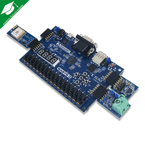 Digilent Basys Artix-7 FPGA トレーナーボード：