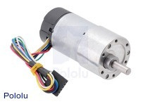 30:1 Metal Gearmotor 37Dx68L mm with 64 CPR Encoder