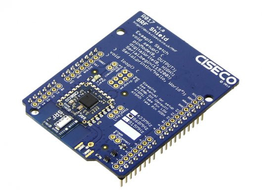 SRF shield - Wireless transciever for all Arduino type boards