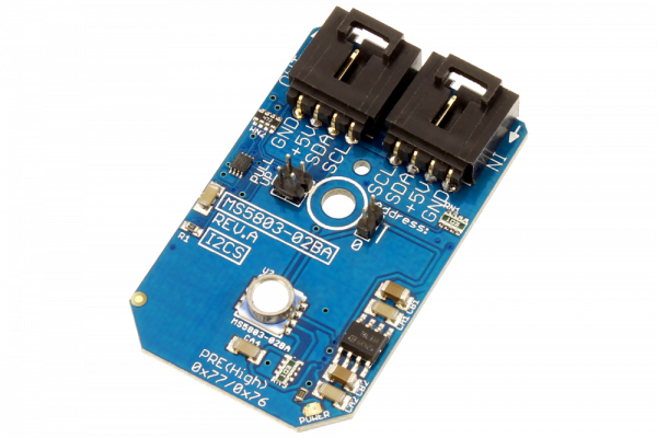 MS5803-02BA Altimeter with 24-Bit Analog to Digital Converter I2C Mini Module