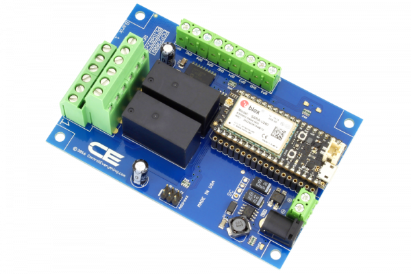 2-Channel DPDT Signal Relay Shield + 6 GPIO with IoT Interface