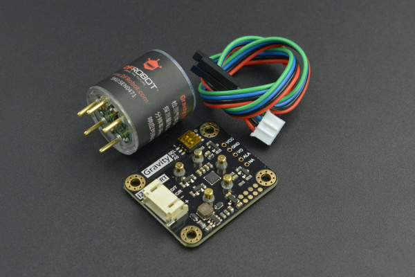 Gravity: NO2 Sensor (Calibrated) - I2C & UART