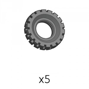 Tire-L (STR-39(K)) 5pcs