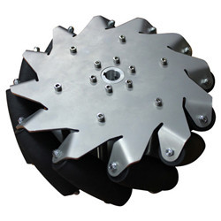 254mm (10inch) Steel Body Mecanum Wheel Right/ Bearing Rollers