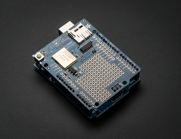 Adafruit CC3000 WiFi Shield with uFL Connector for Ext Antenna 