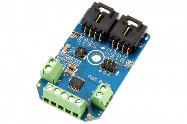 PCA9531 2-Channel 8-bit PWM with 8 Outputs & GPIO I2C LED Dimmer