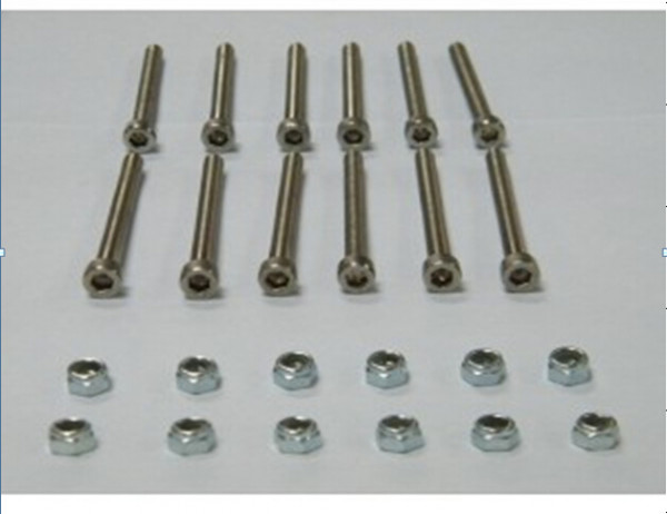 A Set of M5 x 60mm Stainless Steel Inner Hex Head Screw