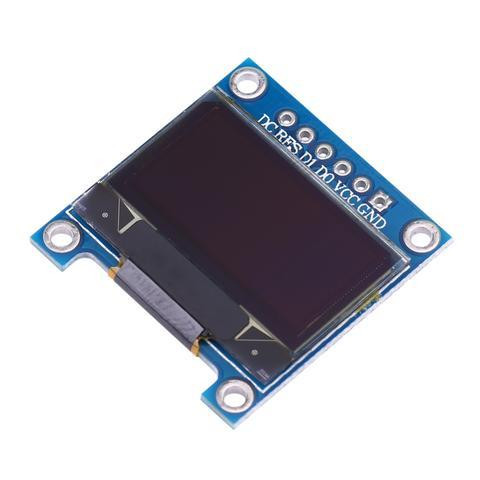 0.96" OLED Display Module - SPI/I2C - 128X64 - 6 Pin (Blue)