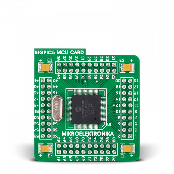 MCU card with PIC18F8722 Microcontroller