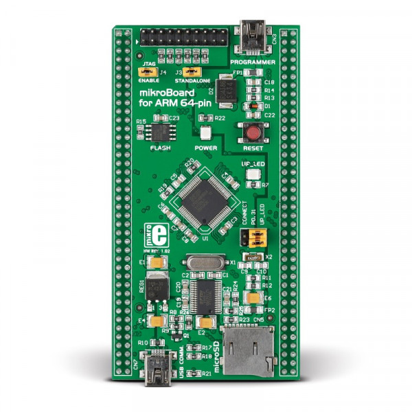 mikroBoard for ARM 64-pin
