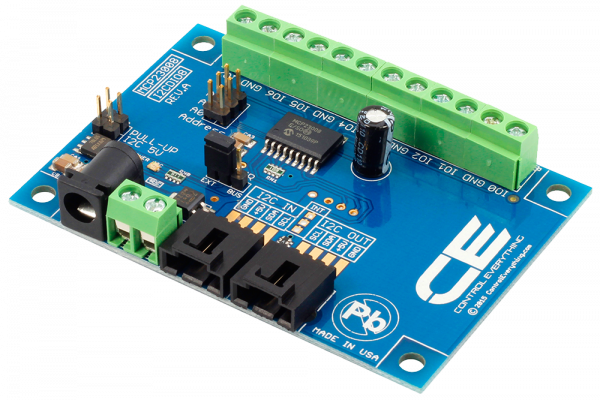 MCP23008 8-Channel Digital Input Output with I2C Interface