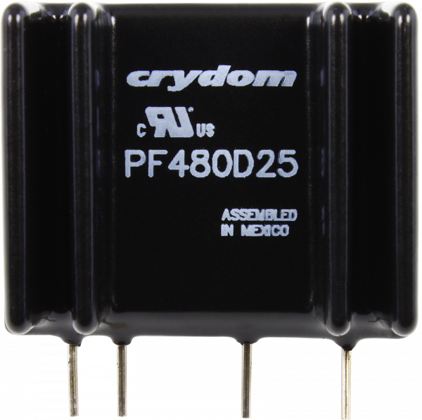Crydom PF480D25 25A 480VAC Zero-Cross Solid State Relay for Resistive Loads (Requires Forced Air Cooling) (Type E)
