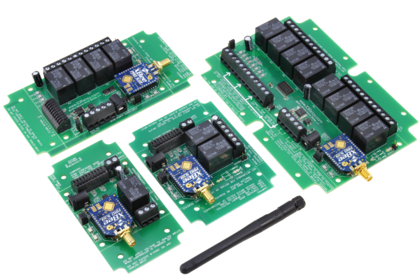 Long Range Wireless Relay Controller with 5 or 10 Amp Relays
