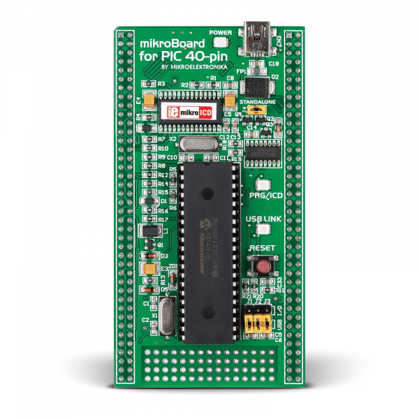 mikroBoard for PIC 40-pin with PIC18F4520